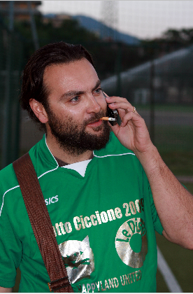 l&rsquo;irlandese di Braveheart in fase di riscaldamento